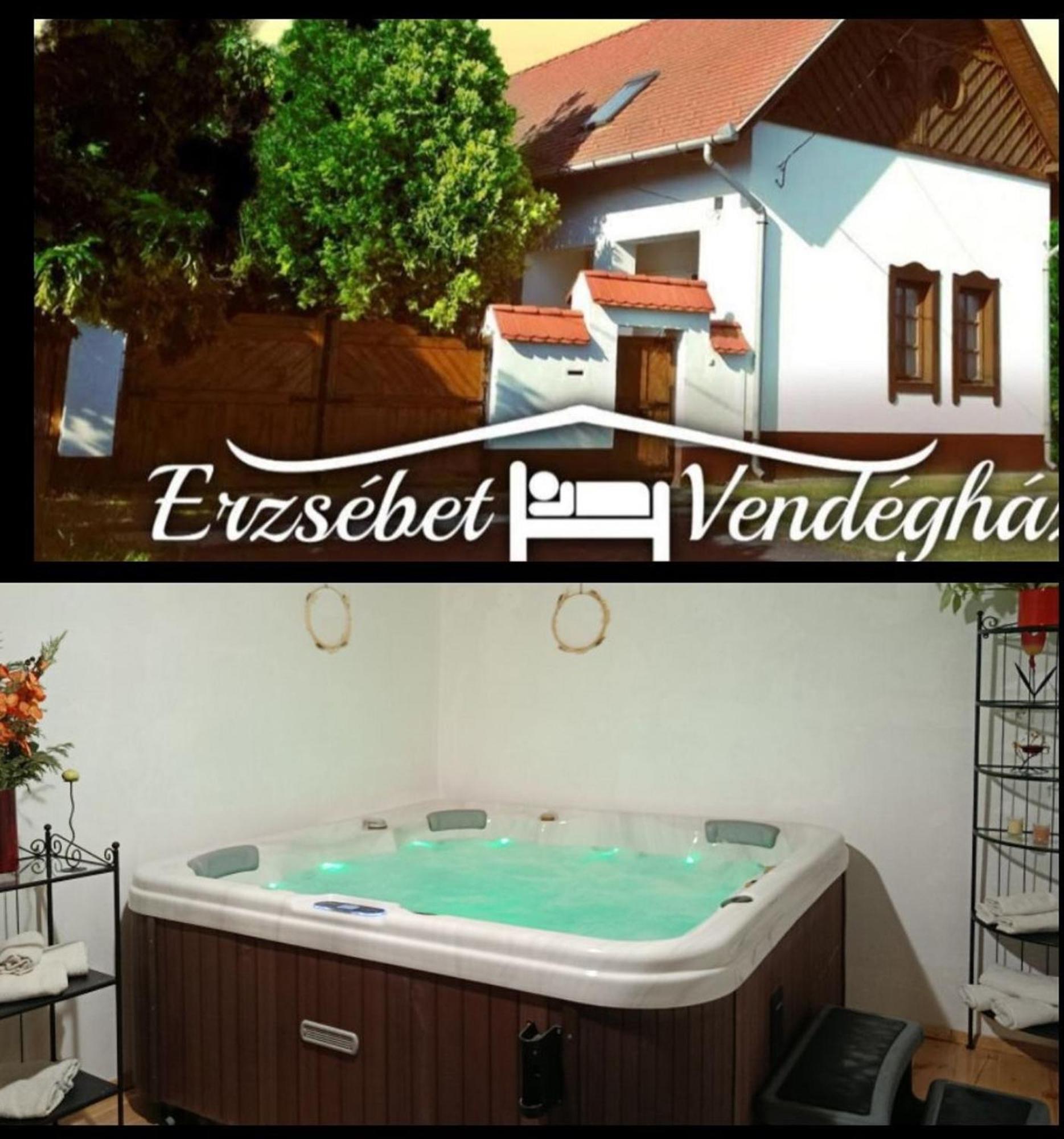 Erzsebet Vendeghaz Es Apartman Hajdúszoboszló Zewnętrze zdjęcie