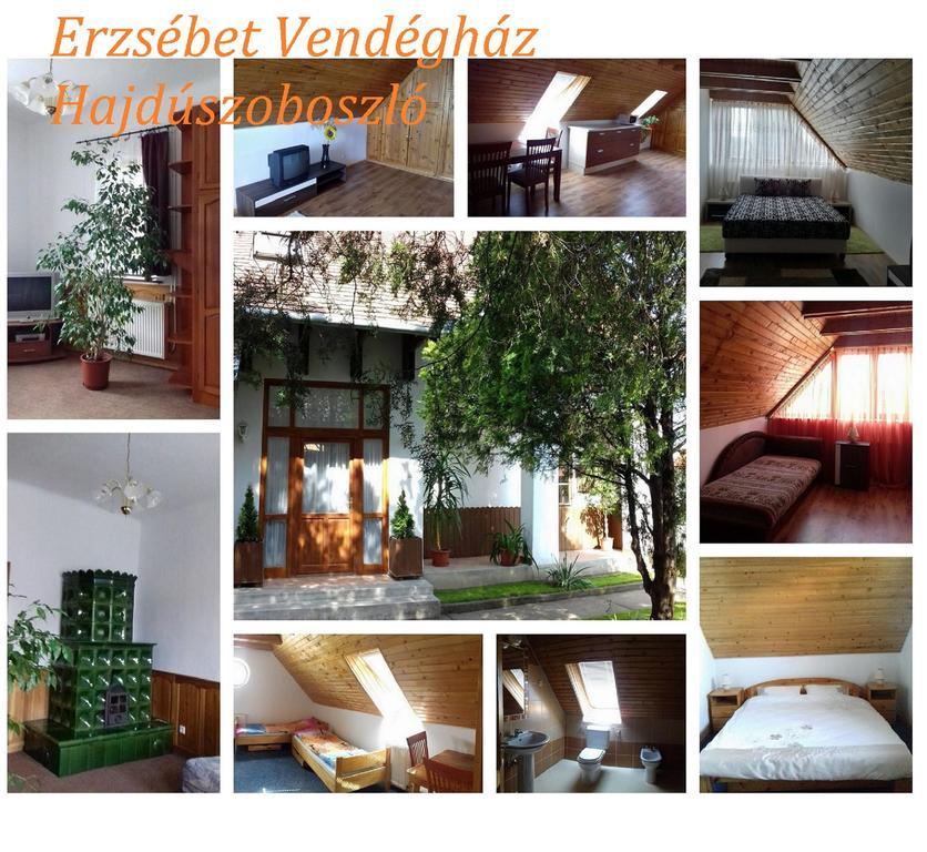Erzsebet Vendeghaz Es Apartman Hajdúszoboszló Zewnętrze zdjęcie